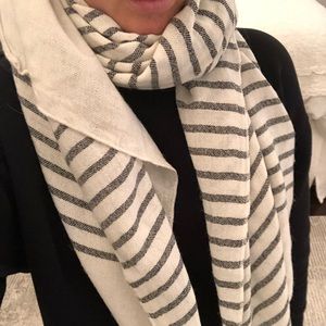 Striped scarf